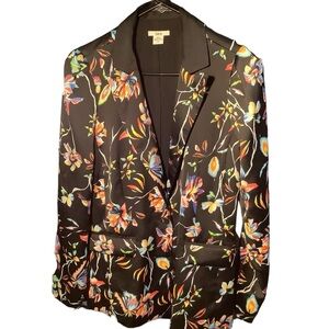 Bar III Floral Blazer Size 6